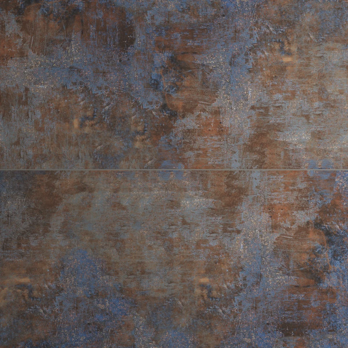 Gresie Exterior / Interior Antiderapantă Stormstone Blue Metallic 60 x 120 cm Mată Porțelanată Rectificată Aspect Ciment