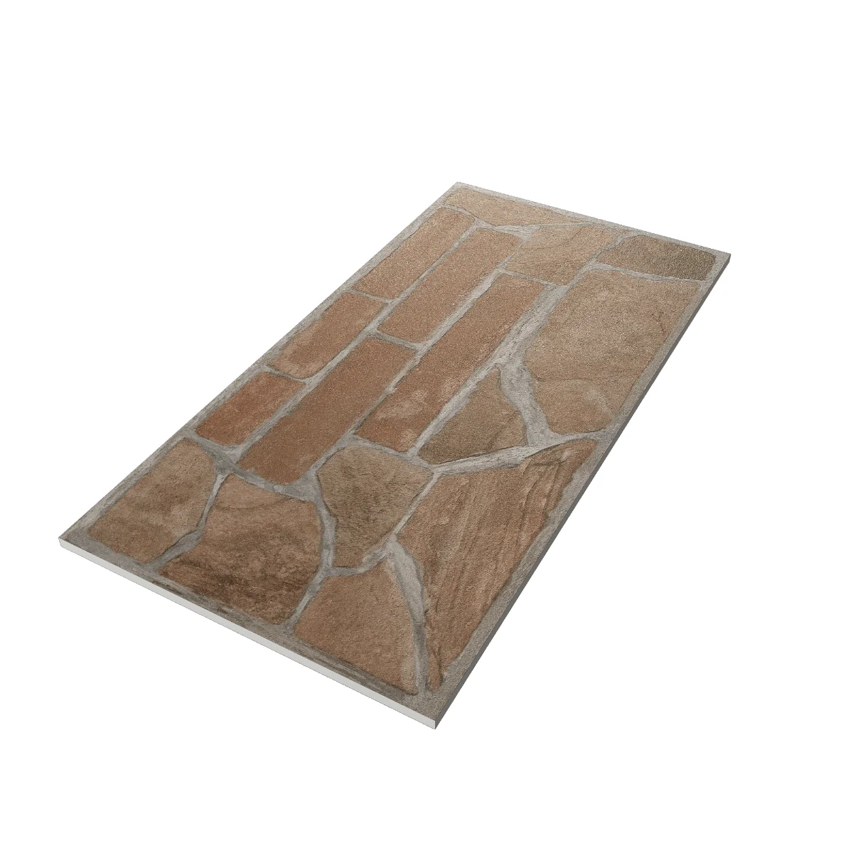 Gresie Exterior / Interior Portelanata Hisar Mix 30 x 60 cm Mata Tip Piatra