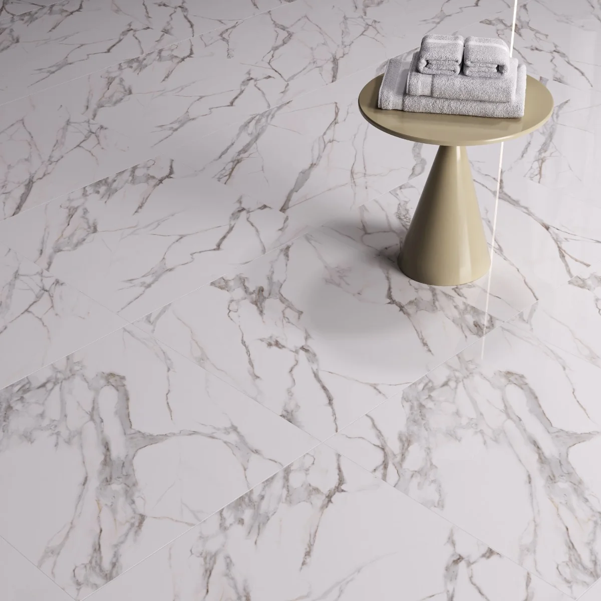 Gresie Interior Alvorada Plus 60.5 x 60.5 cm Mată Tip Marmură