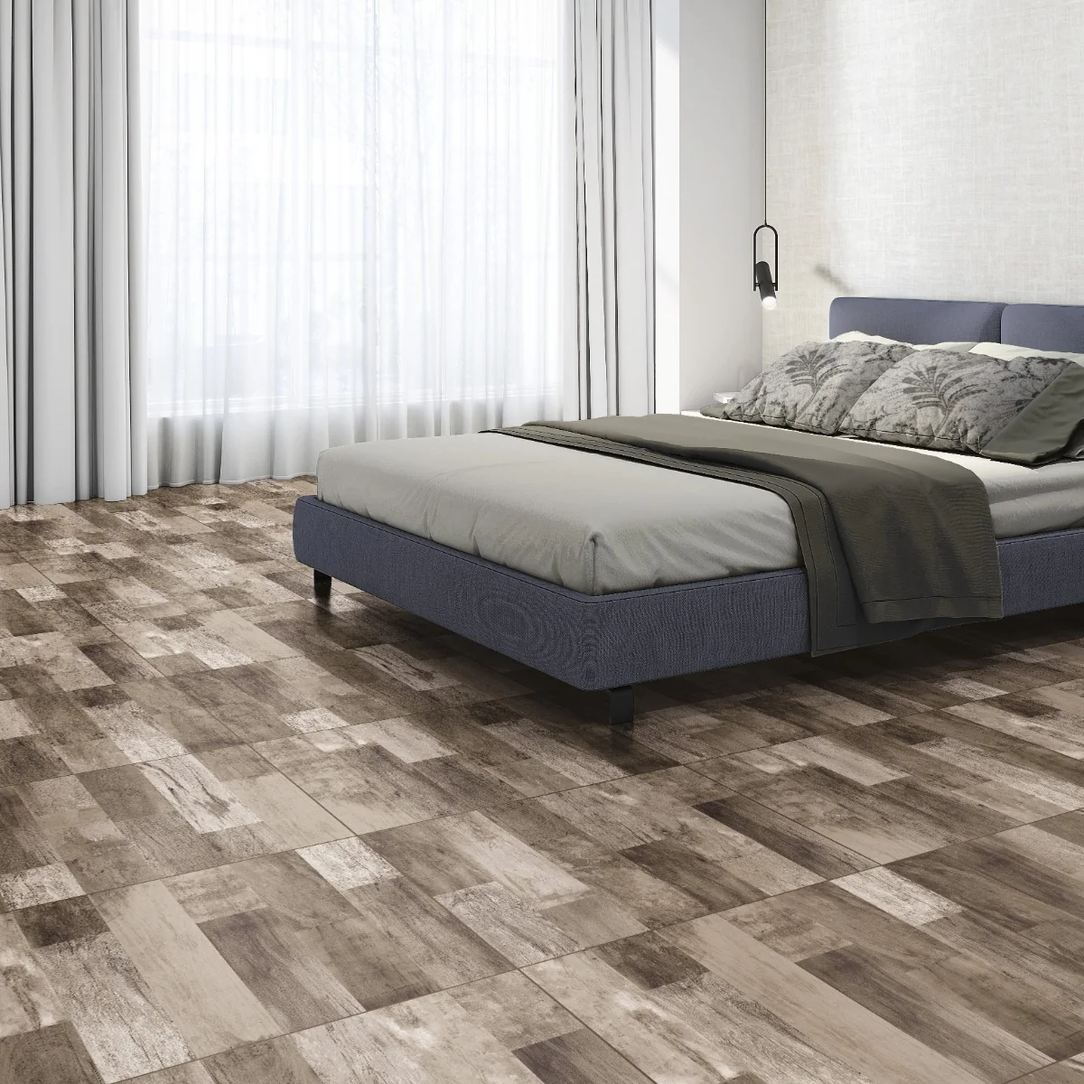 Gresie Tip Parchet Interior Pinhais 60.5 x 60.5 Cm Mată