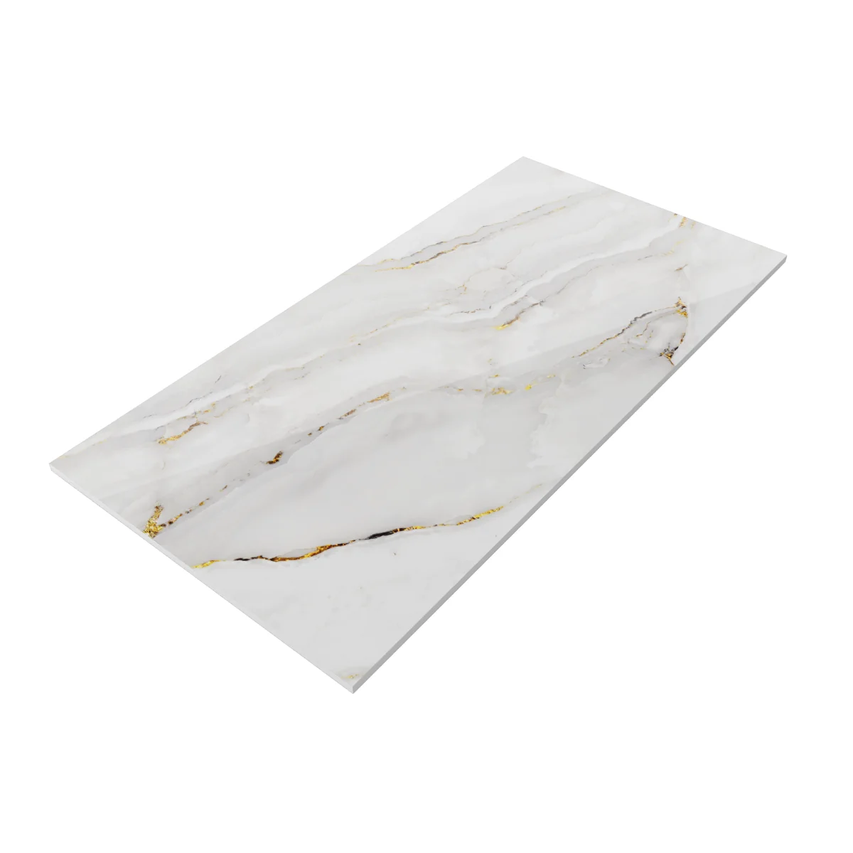 Gresie Portelanata Exterior / Interior Butterfly (Honey) 60 x 120 Cm Lucioasa Rectificata Tip Marmura