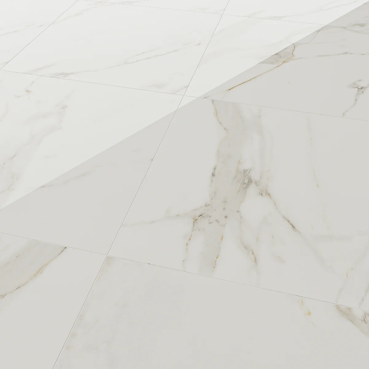 Gresie Exterior / Interior Portelanata Marmo 60 x 60 cm Lucioasa Tip Marmura