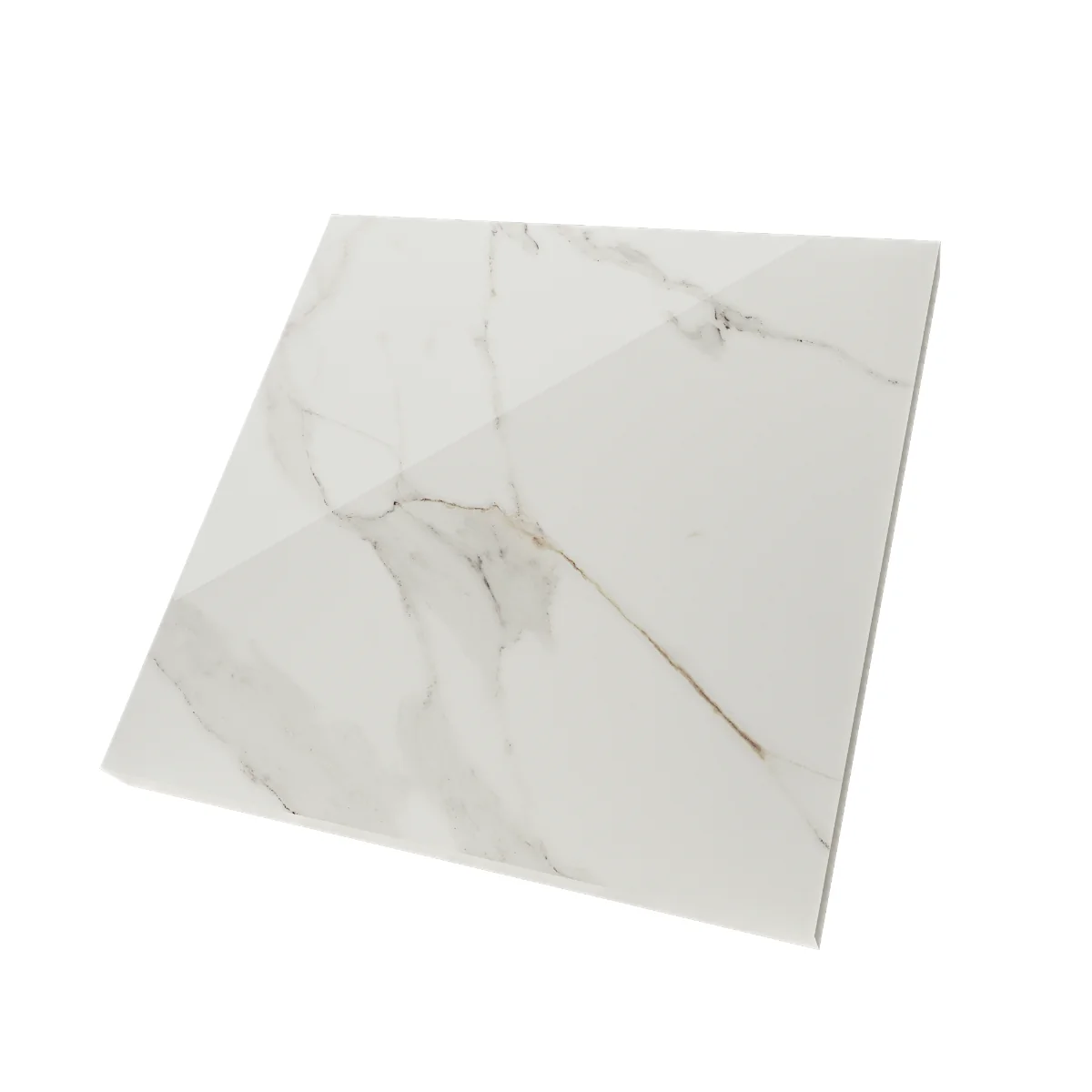 Gresie Exterior / Interior Portelanata Marmo 60 x 60 cm Lucioasa Tip Marmura