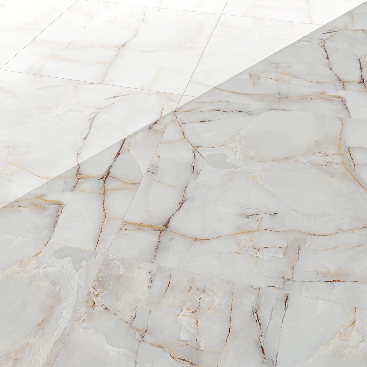 Gresie Exterior / Interior Portelanata Vega 60 X 60 Cm Lucioasa Tip Marmura