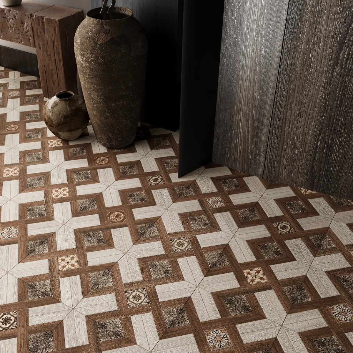 Gresie Interior Nao Caoba 45 x 45 cm Mată
