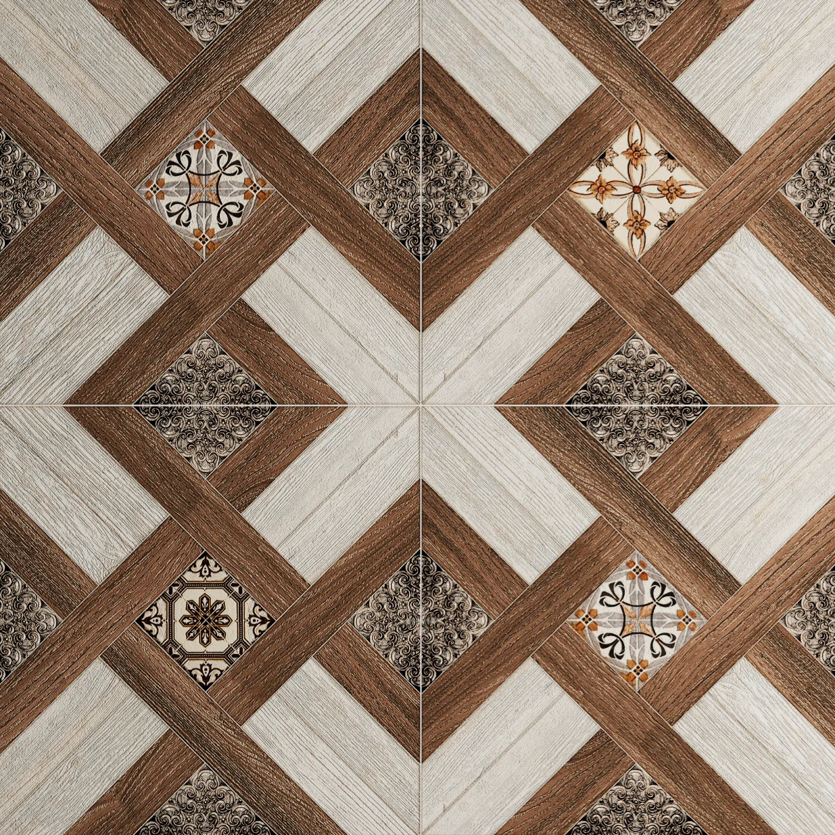 Gresie Interior Nao Caoba 45 x 45 cm Mată