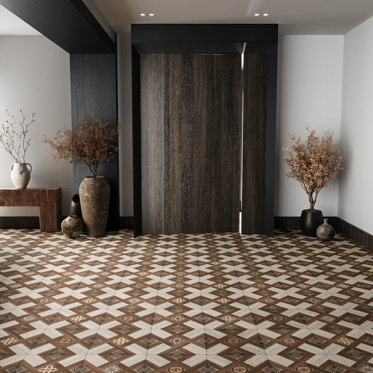 Gresie Interior Nao Caoba 45 x 45 cm Mată