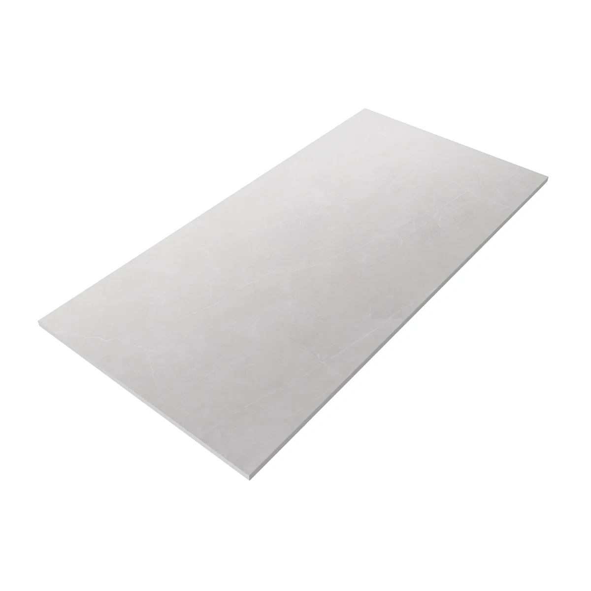 Gresie Exterior / Interior Portelanata Sterlina Silver 60 x 120 cm Mata Rectificata Aspect Ciment