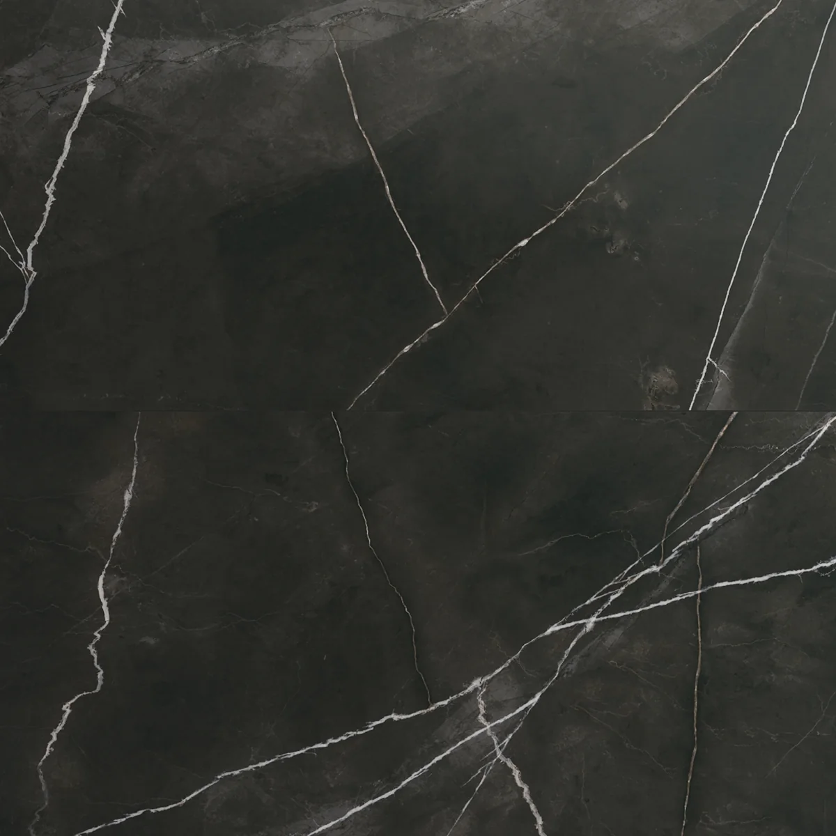 Gresie Exterior / Interior Antiderapanta Quasar Black 60 x 120 Cm Mata Portelanata Rectificata Tip Marmura