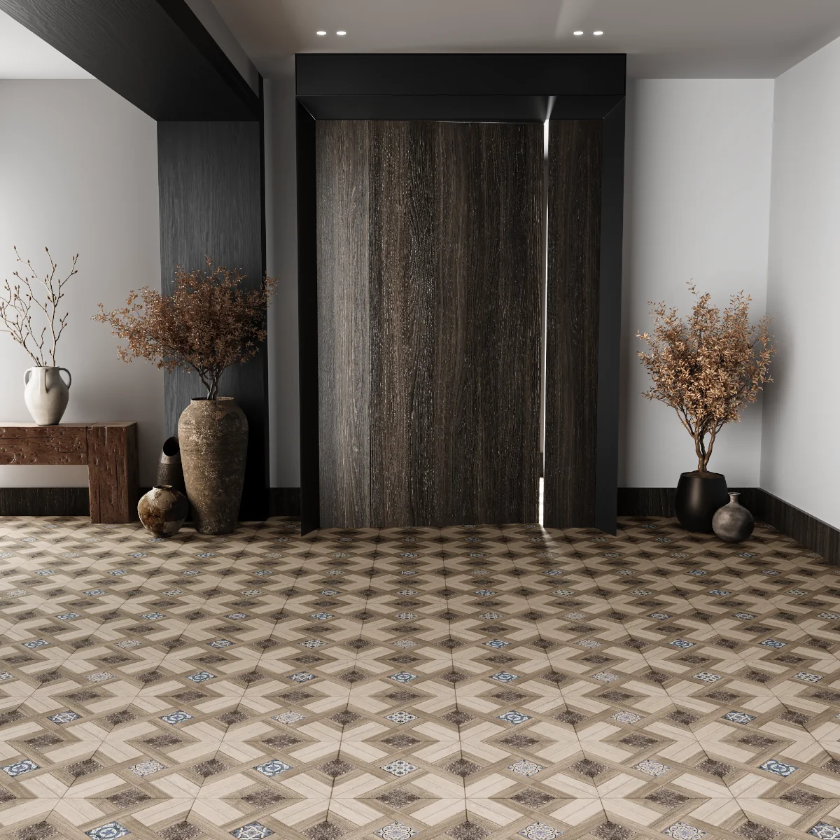 Gresie Interior Nao Ebano 45 x 45 cm Mată