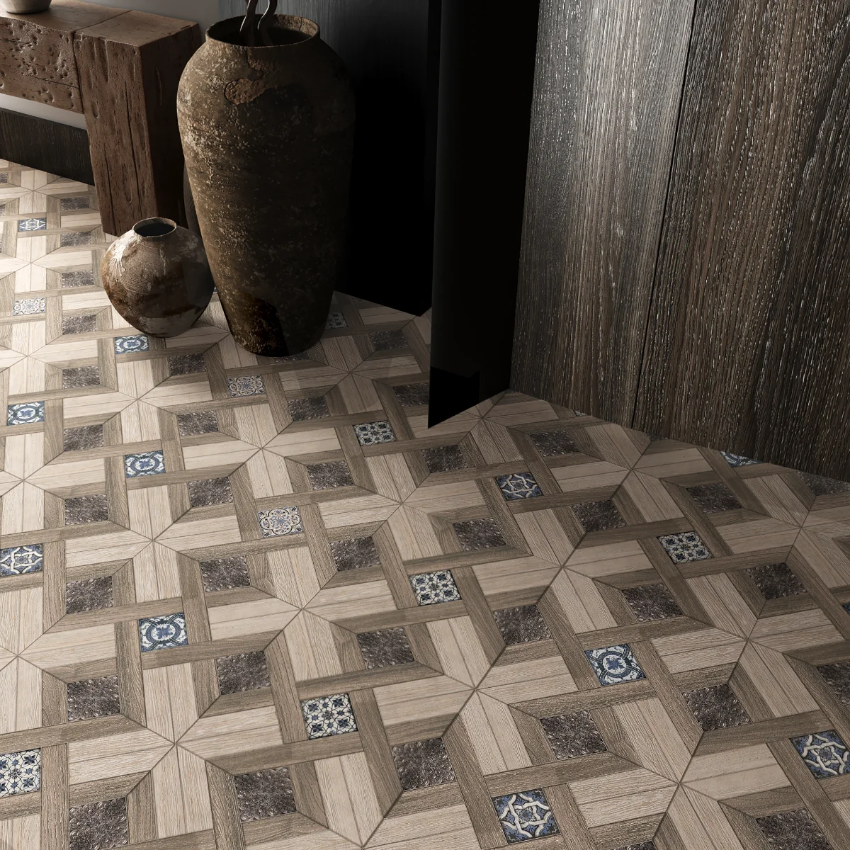 Gresie Interior Nao Ebano 45 x 45 cm Mată