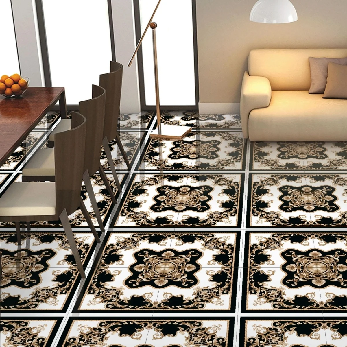 Gresie Interior Rectificata Abu Dhabi 40 x 40 cm Lucioasa