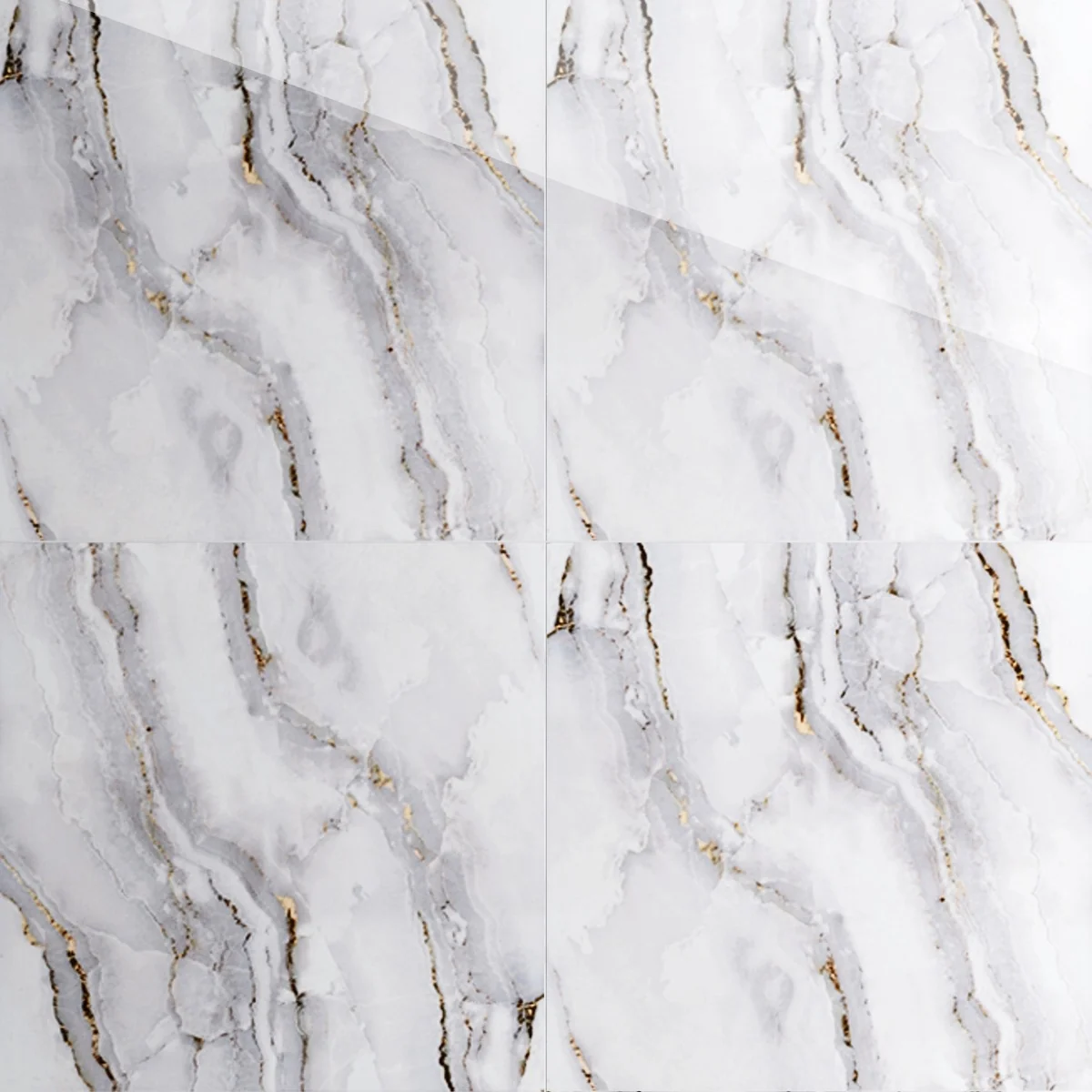 Gresie Interior Kady Light Grey 42 X 42 Cm Lucioasa Tip Marmura