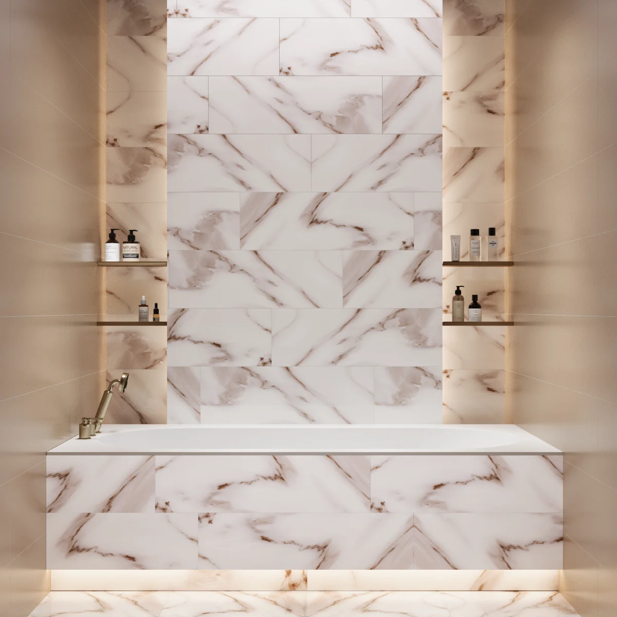 Faianta Natalie Cafe 30.5X60.5 Lucioasa