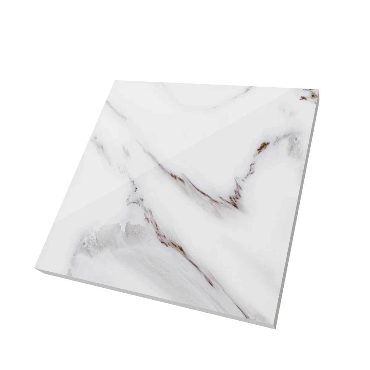 Gresie Interior Natalie Grey 42 x 42 cm Lucioasa Tip Marmura