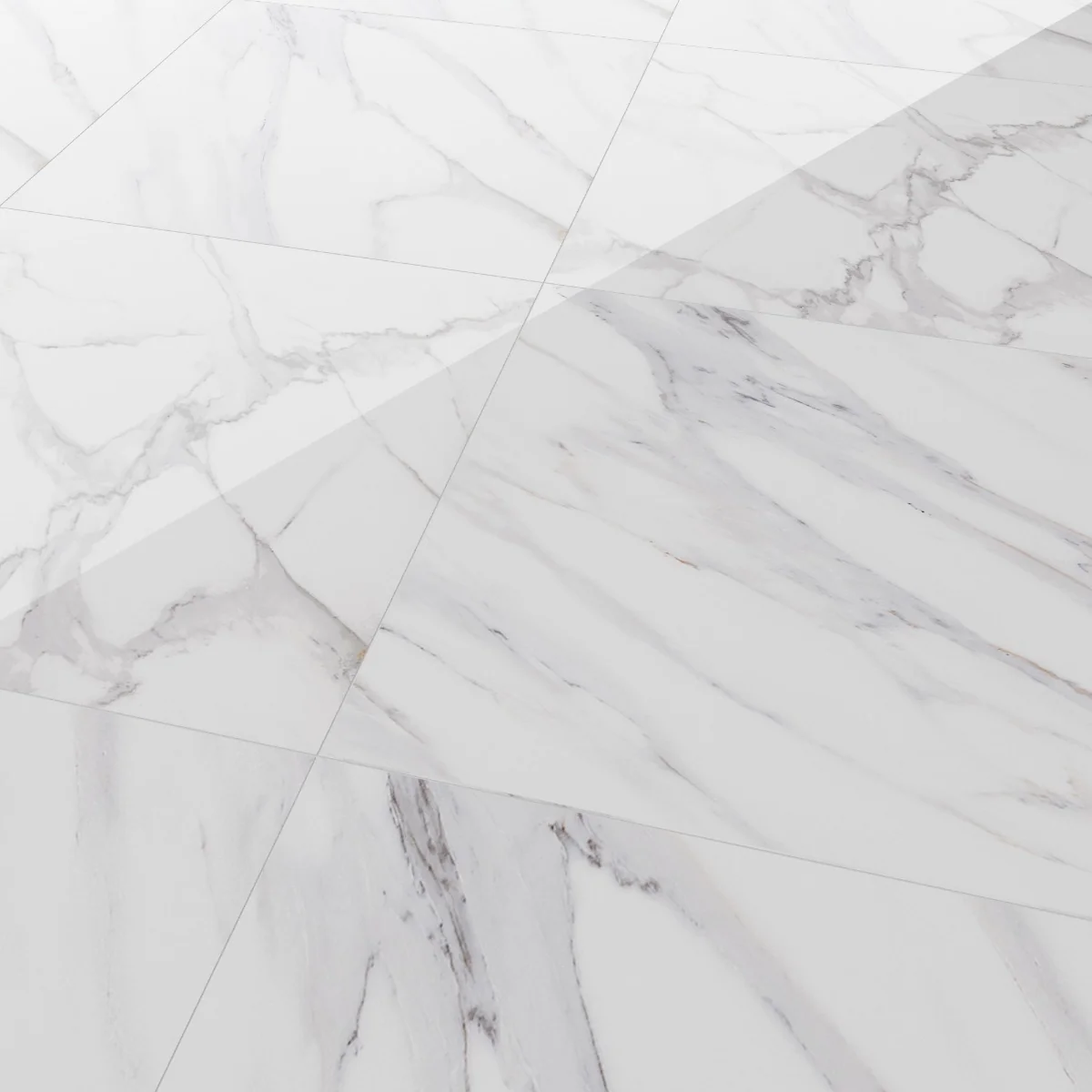 Gresie Interior Marmi Grey Light 42 x 42 Cm Lucioasa Tip Marmura