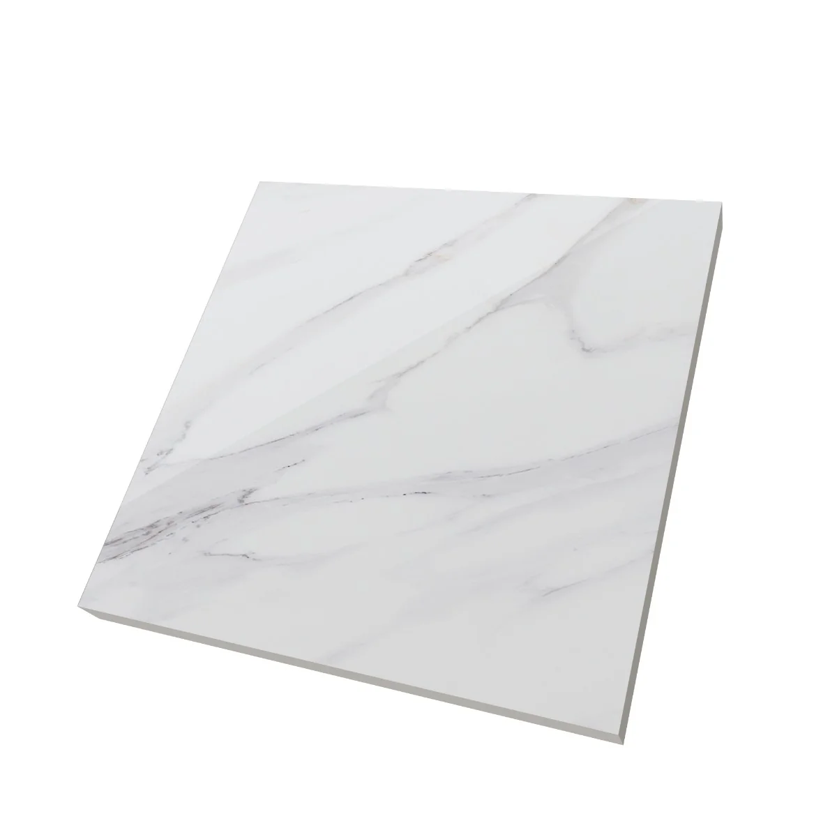 Gresie Interior Marmi Grey Light 42 x 42 Cm Lucioasa Tip Marmura