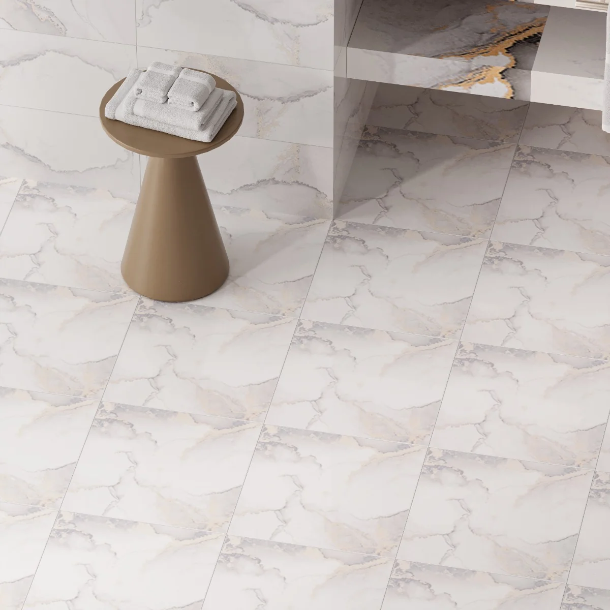 Faianta Holiday Star Grey Light 25X75 Lucioasa