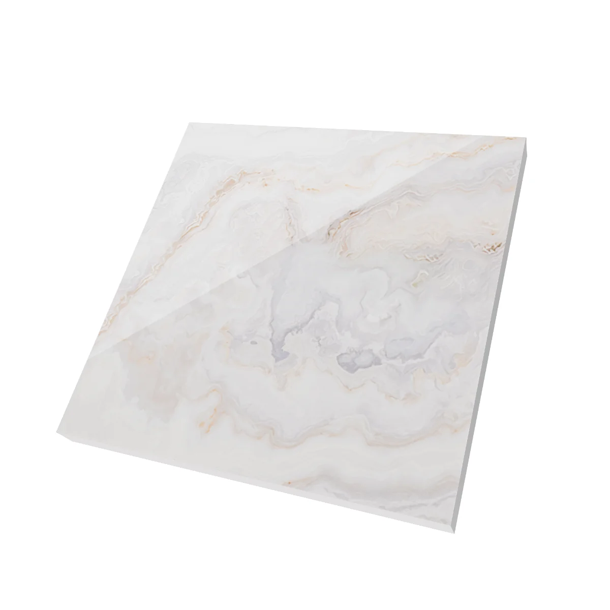 Gresie Interior Alma Light 42 x 42 cm Lucioasa Tip Marmura