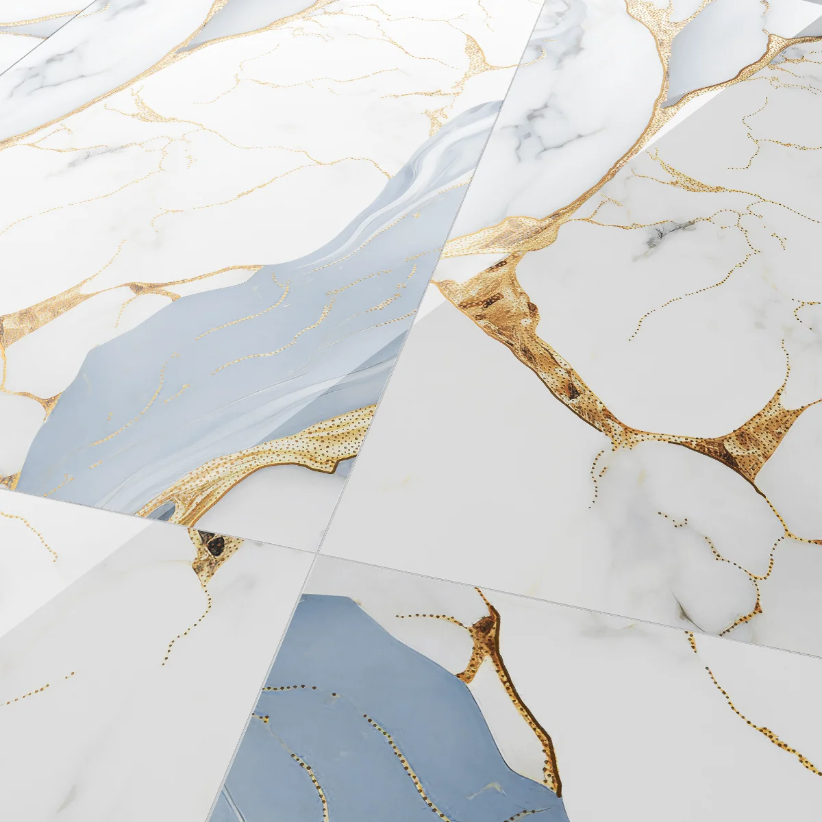 Gresie Exterior / Interior Portelanata Aqua Gold Insert 60 x 120 cm Lucioasa Rectificata