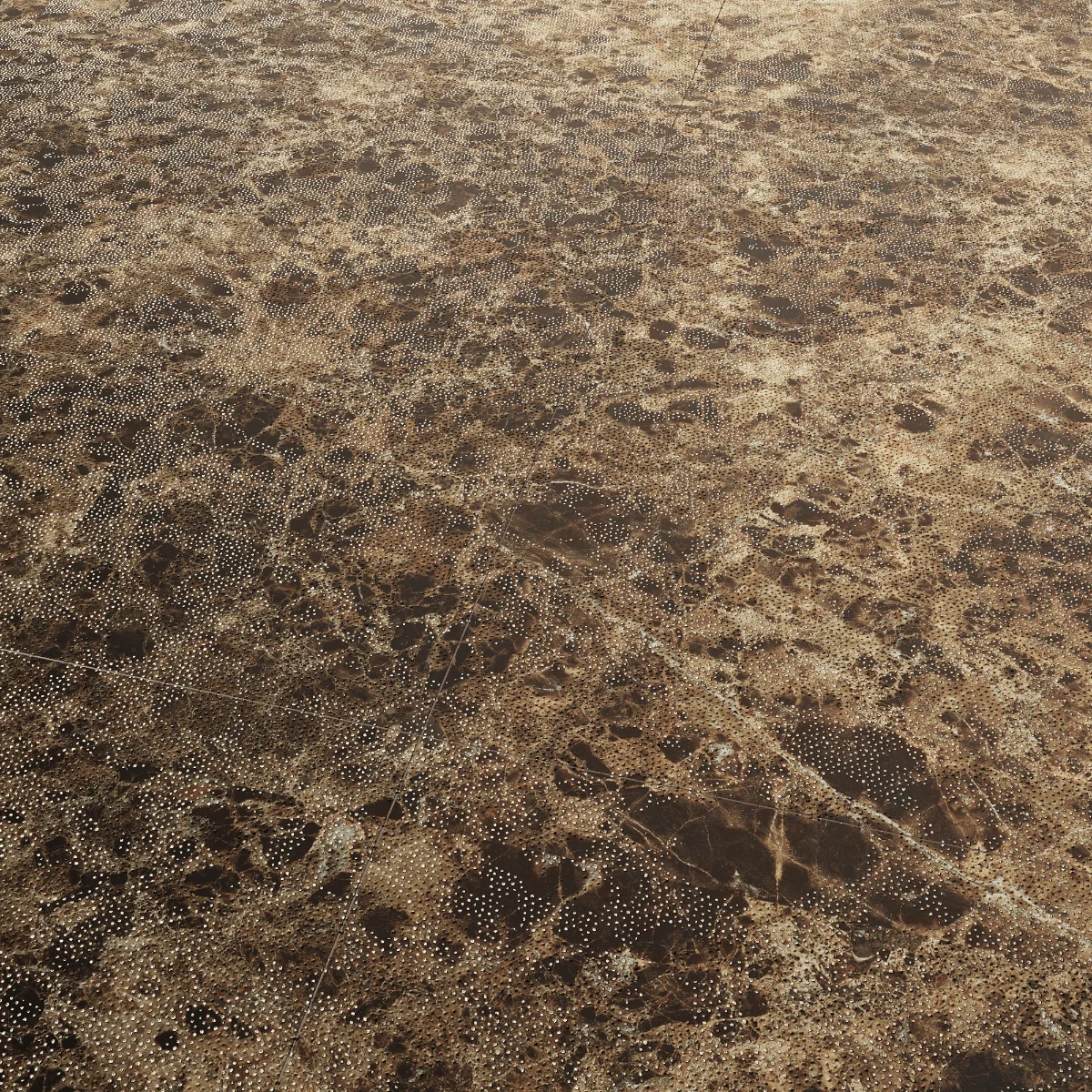 Gresie Rectificata Exterior / Interior Brown Gold Insert 60 x 120 cm Lucioasa Portelanata Tip Marmura