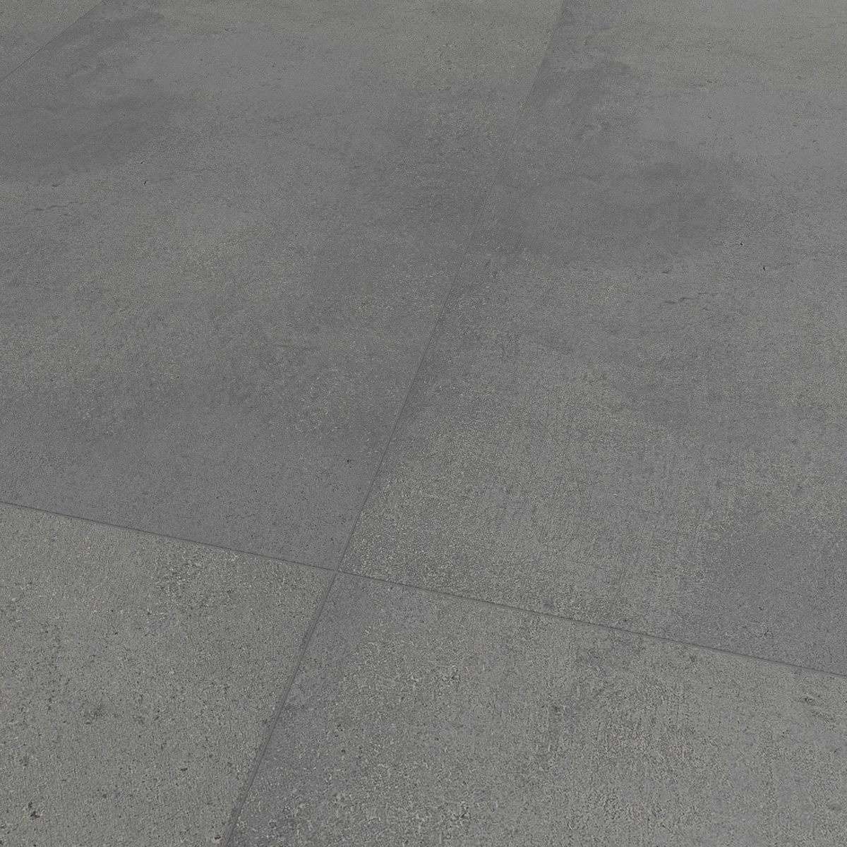 Gresie Exterior / Interior Portelanata Bona Dea Dark Grey 59.6 x 119.6 cm Mata Rectificata Aspect Ciment