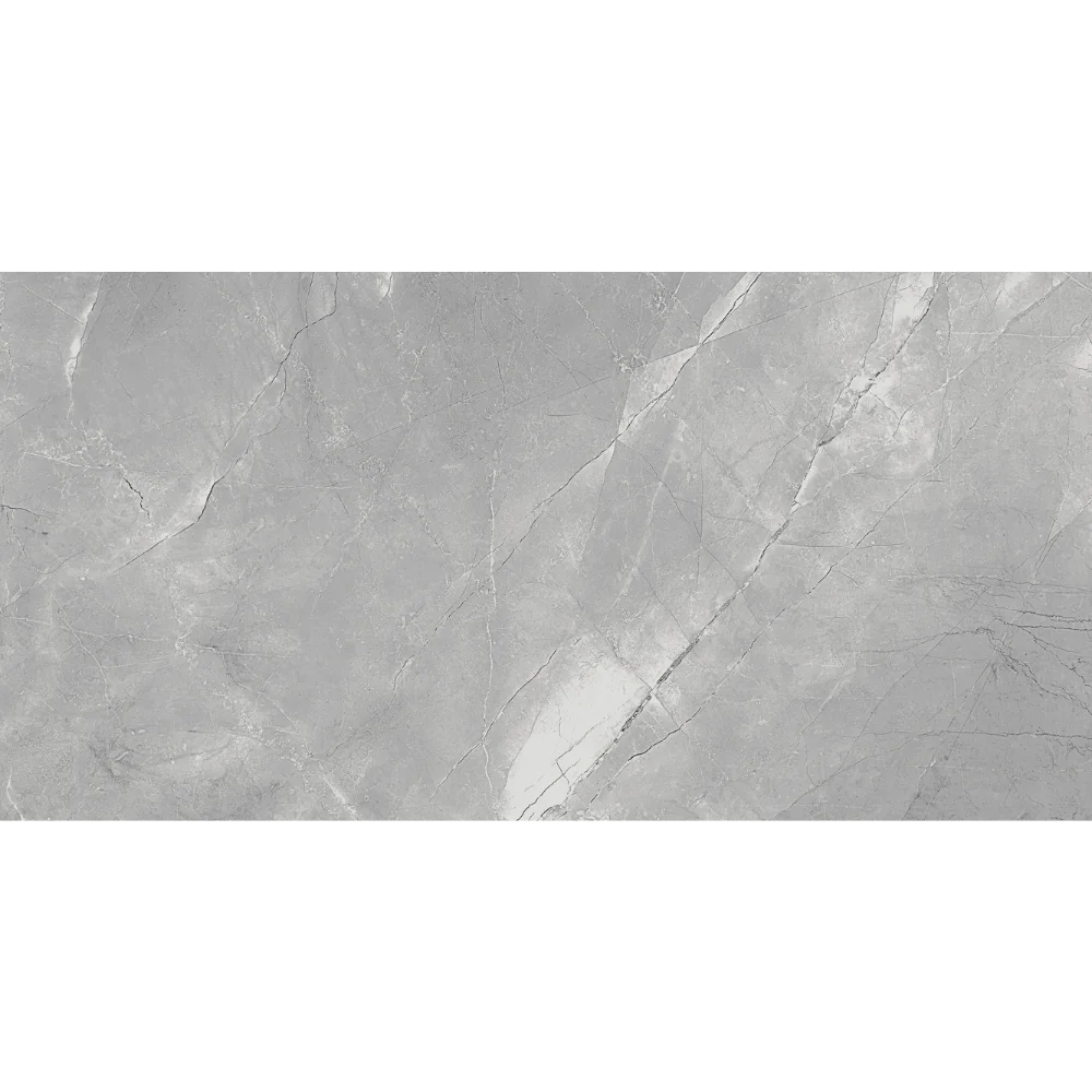 Gresie Exterior / Interior Porțelanată Pulpis Grey 29.7 x 59.7 cm Mată Rectificată Tip Marmură