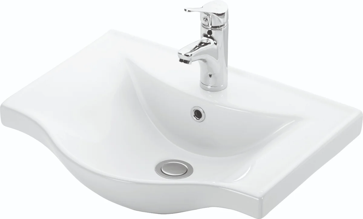 Lavoar Încăstrat Ceramic (Porțelan Sanitar) 60X45X17.5 cm