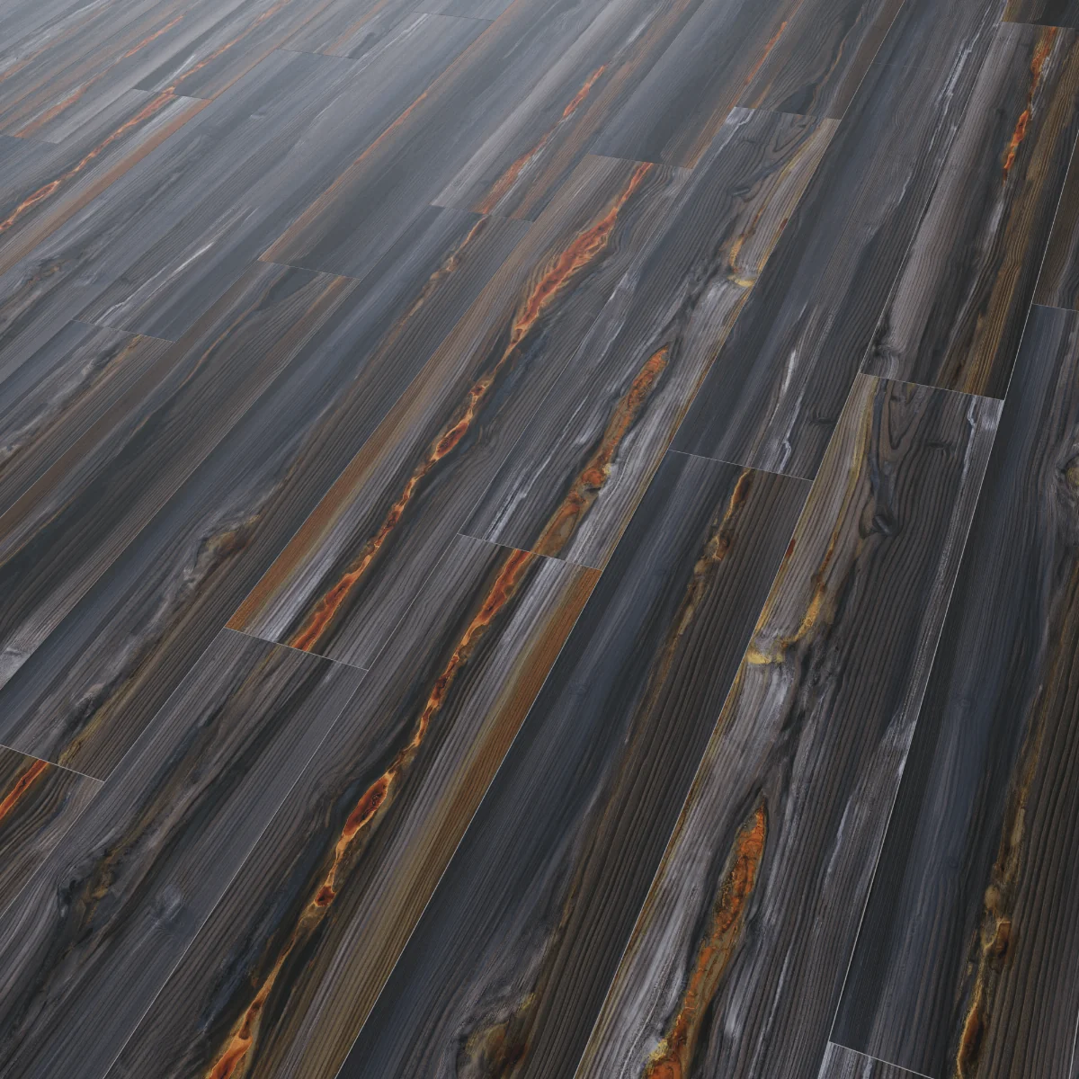 Gresie Tip Parchet Exterior / Interior Metalwood 19.7 x 120 cm Mata Portelanata Rectificata