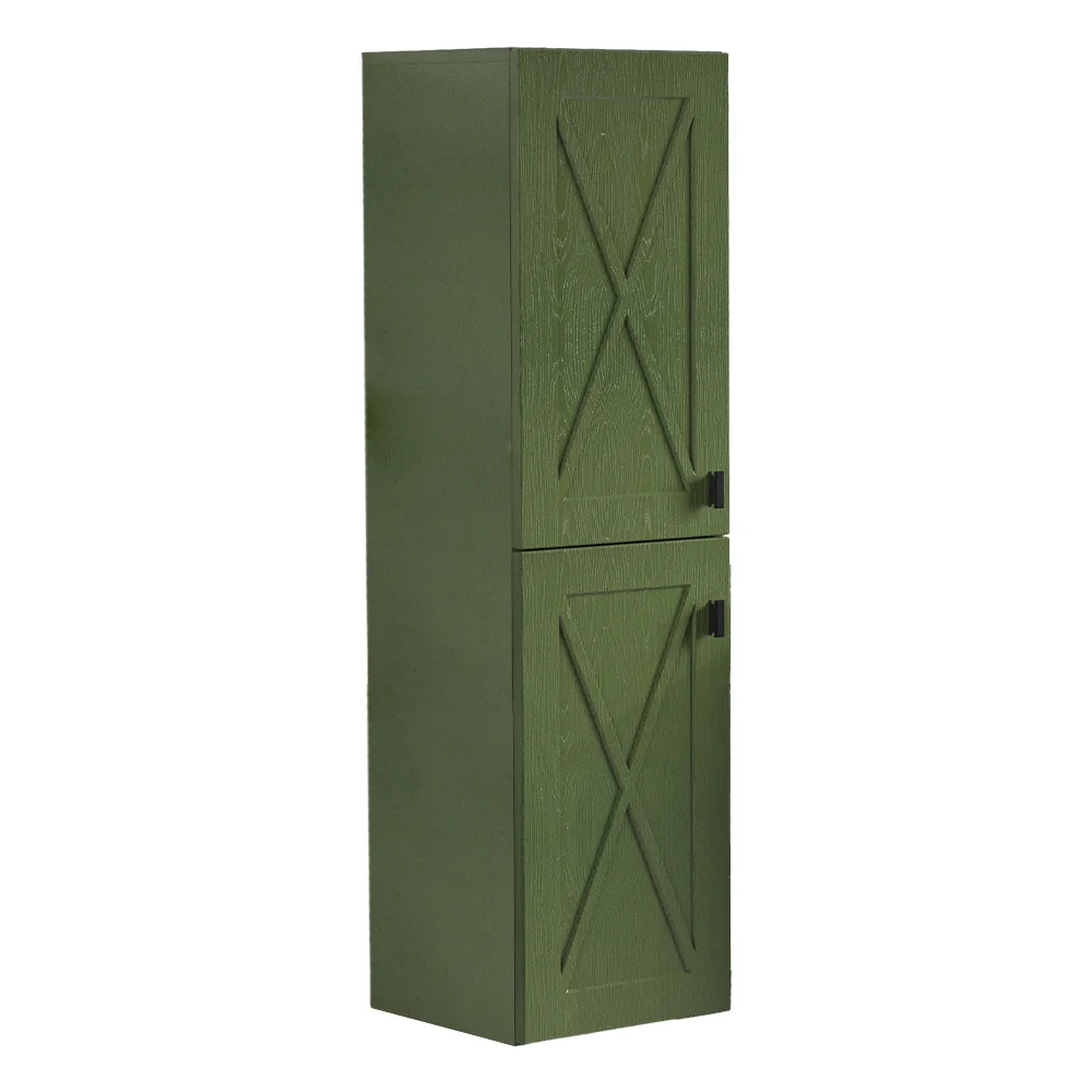 Dulap Baie Suspendat Bari 30x130 cm Verde
