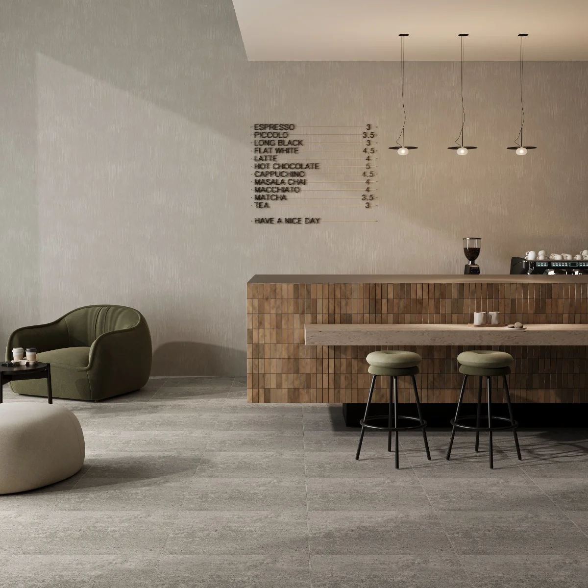 Gresie Exterior / Interior Portelanata Titan Anthracite 60 x 60 Cm Mata Rectificata Aspect Ciment