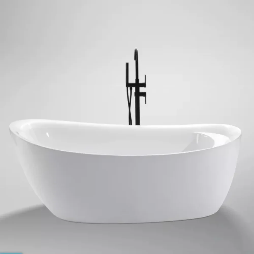 Cada Baie Freestanding Bella* BSM-213 Acril 170 x 80 x 65 Cm Alb