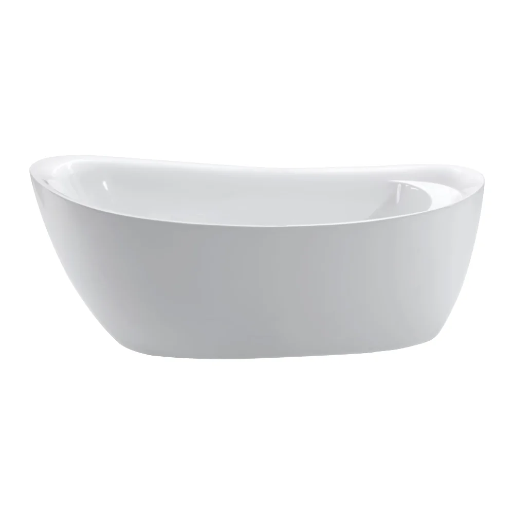 Cada Baie Freestanding Bella* BSM-213 Acril 170 x 80 x 65 Cm Alb