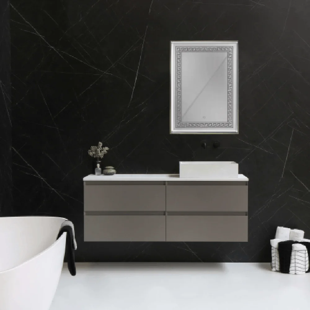 Oglinda Baie Cu LED Si Buton Touch L-1026 60x80 Cm