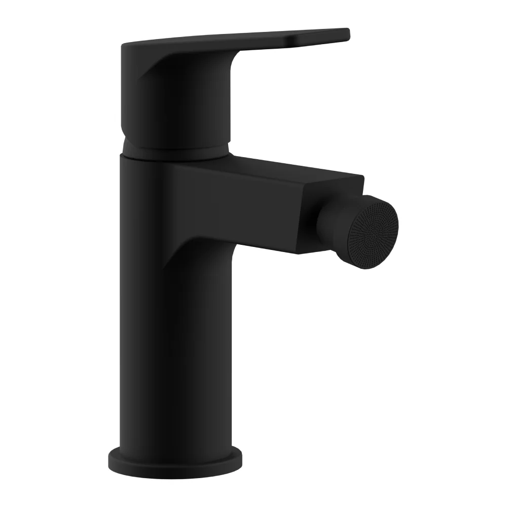 Baterie Bideu Neagra Celesta Aria Monocomanda Finisaj Mat