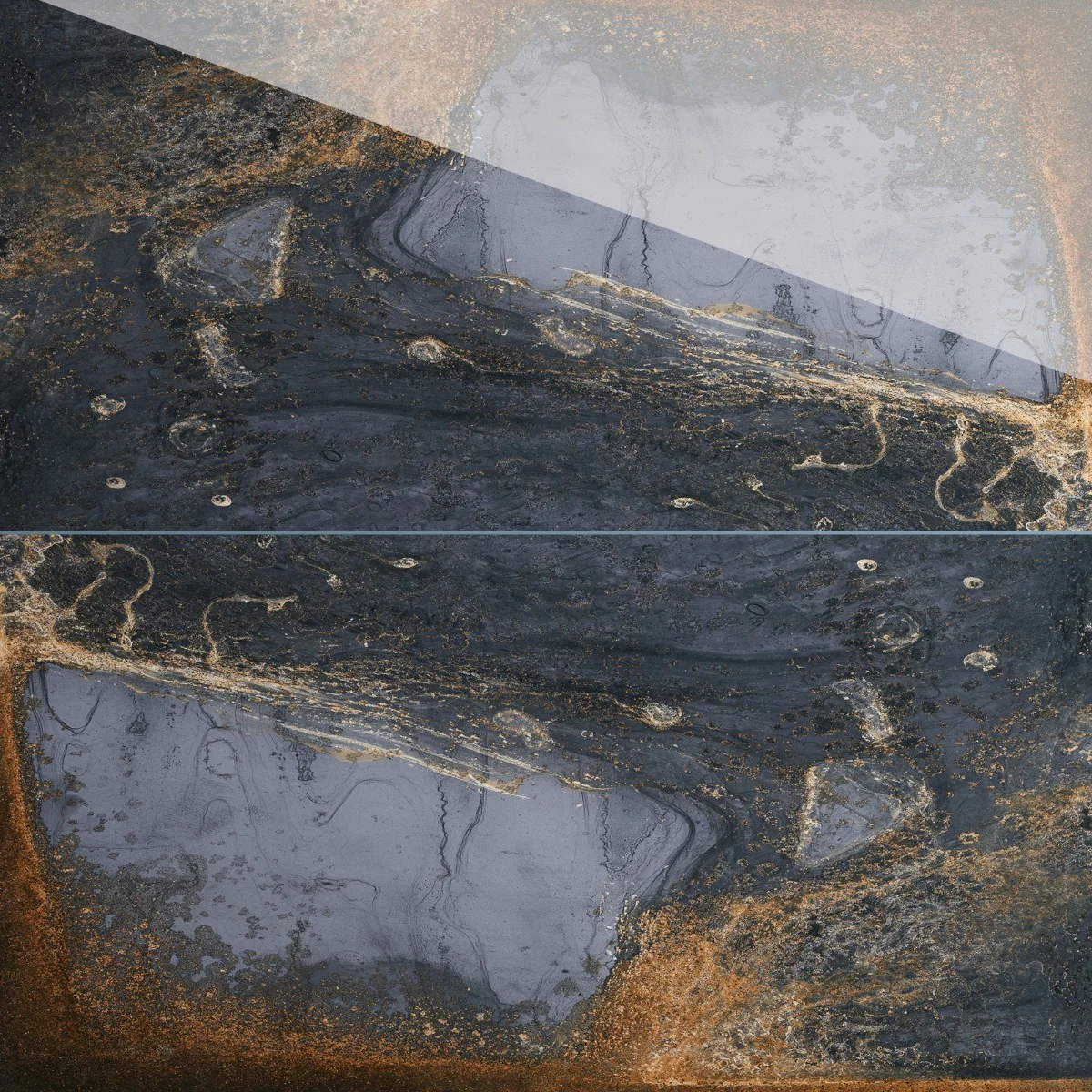 Gresie Exterior / Interior Portelanata Oxide 59.5 x 119.5 Lucioasa Rectificata