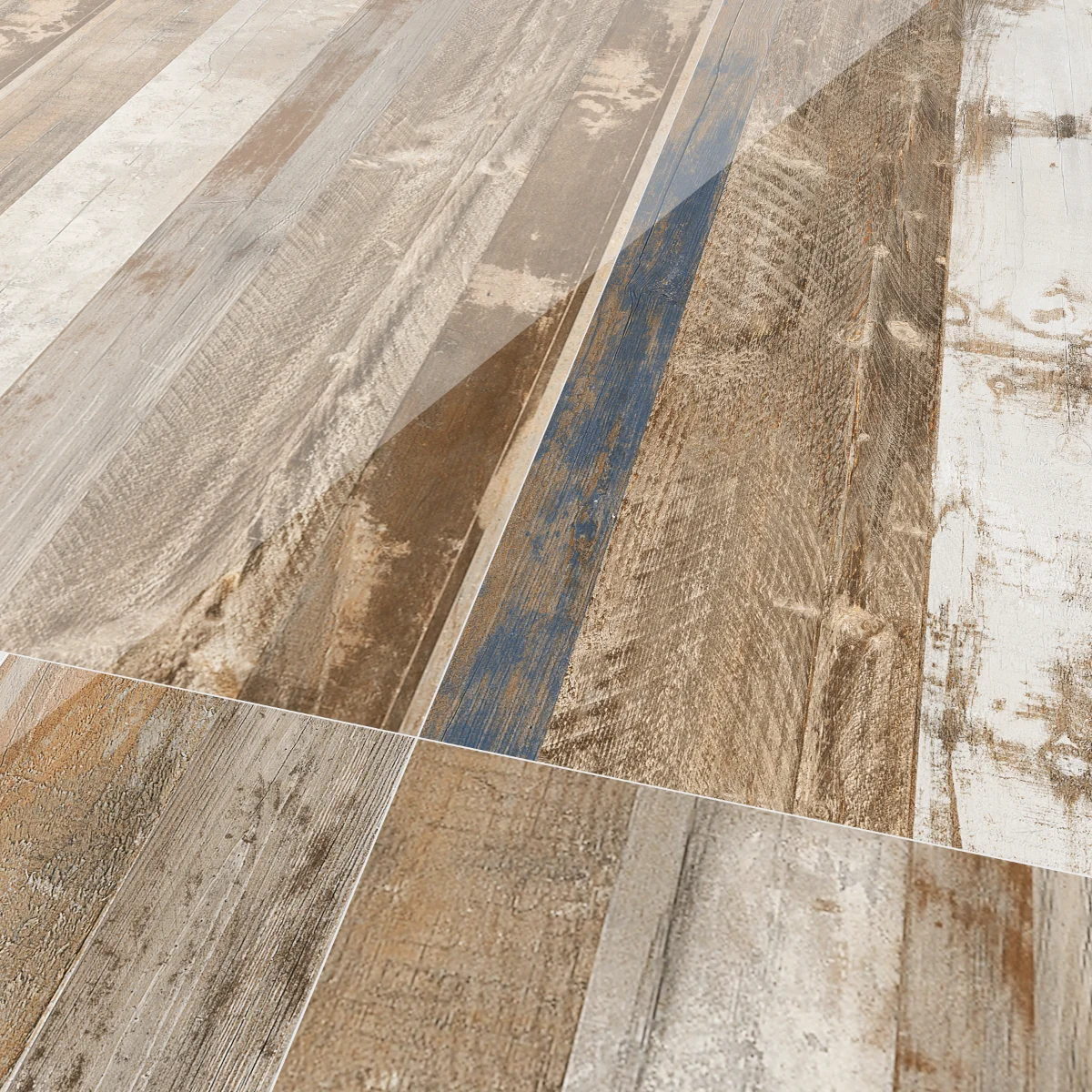 Gresie Tip Parchet Exterior / Interior Legno 59.5 x 119.5 cm Lucioasă Porțelanată Rectificată