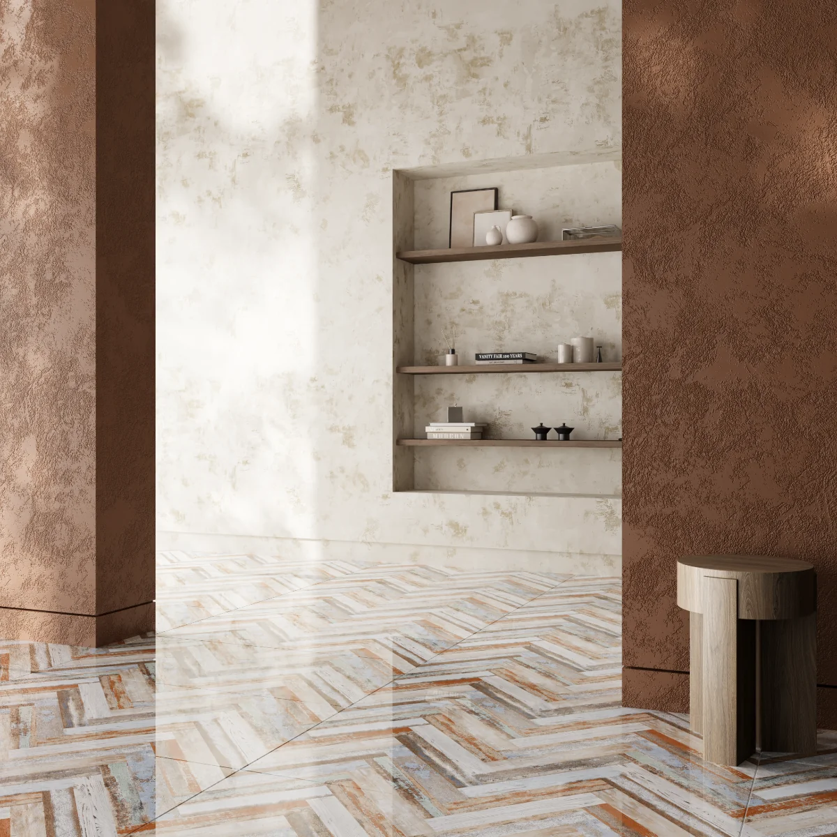 Gresie Exterior / Interior Portelanata Arow 60 x 120 cm Lucioasa Rectificata