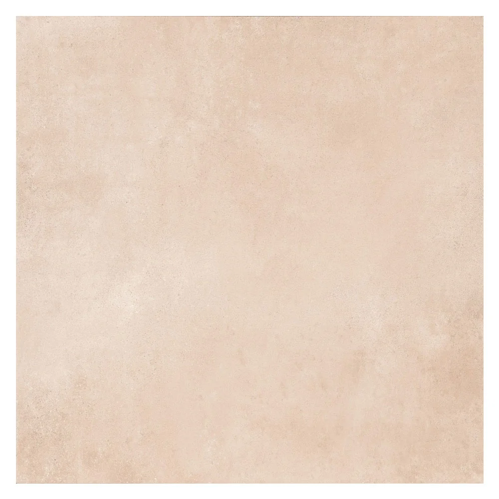 Gresie Exterior / Interior Portelanata Titan Beige 60 x 60 cm Mata Rectificata Aspect Ciment
