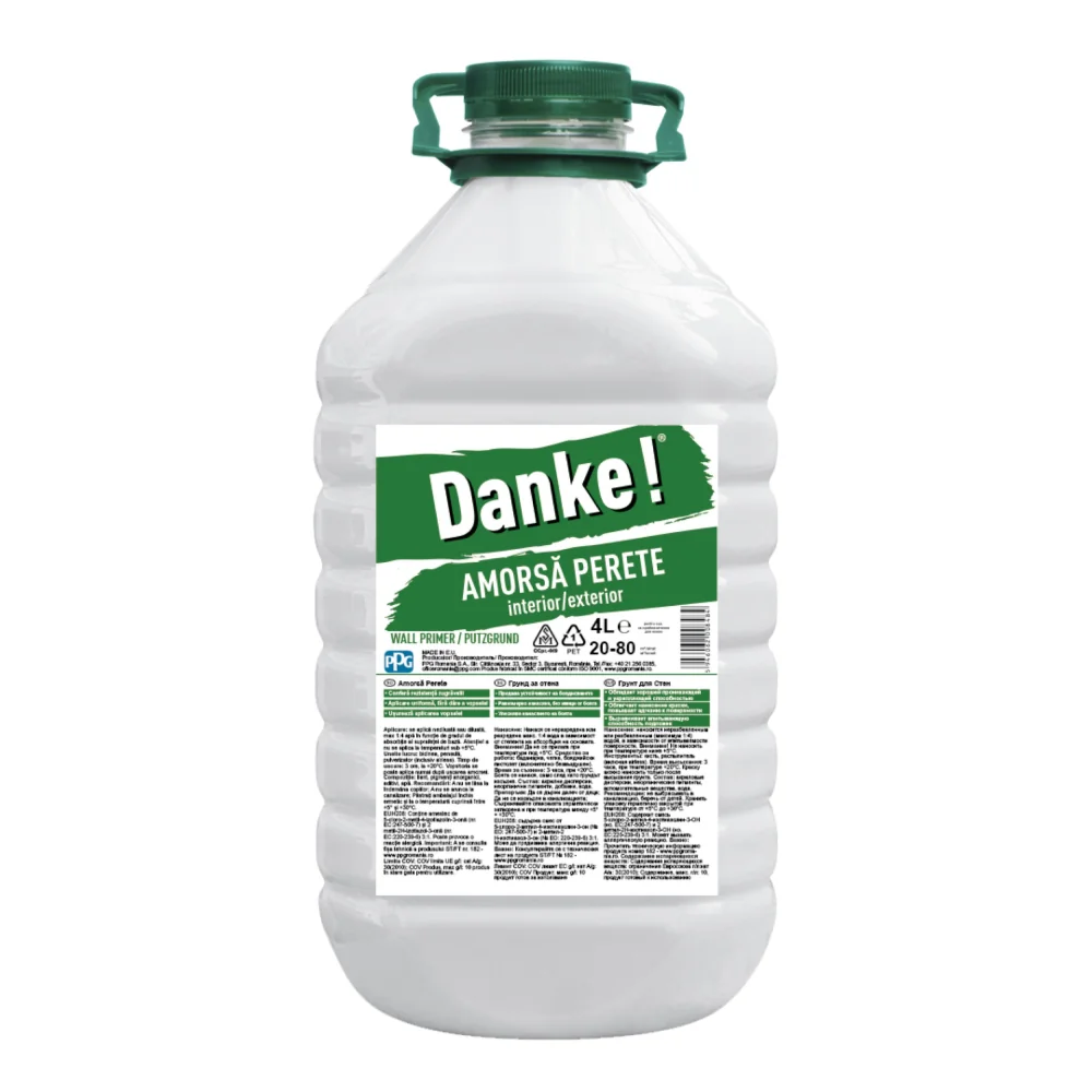 Amorsa Pentru Perete Danke Interior/Exterior 4 L