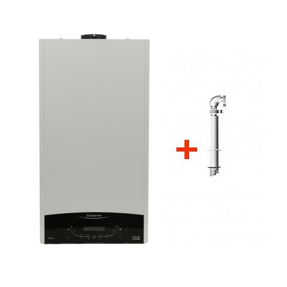 Centrala Termică Murală Genus One Ariston 35 KW + Kit Evacuare Inclus