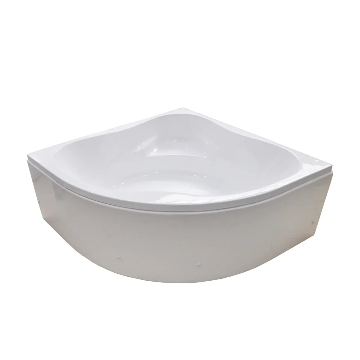 Cada Baie Pe Colț Bella Semirotundă Cu Mască Și Suport Acril 140 x 140 cm