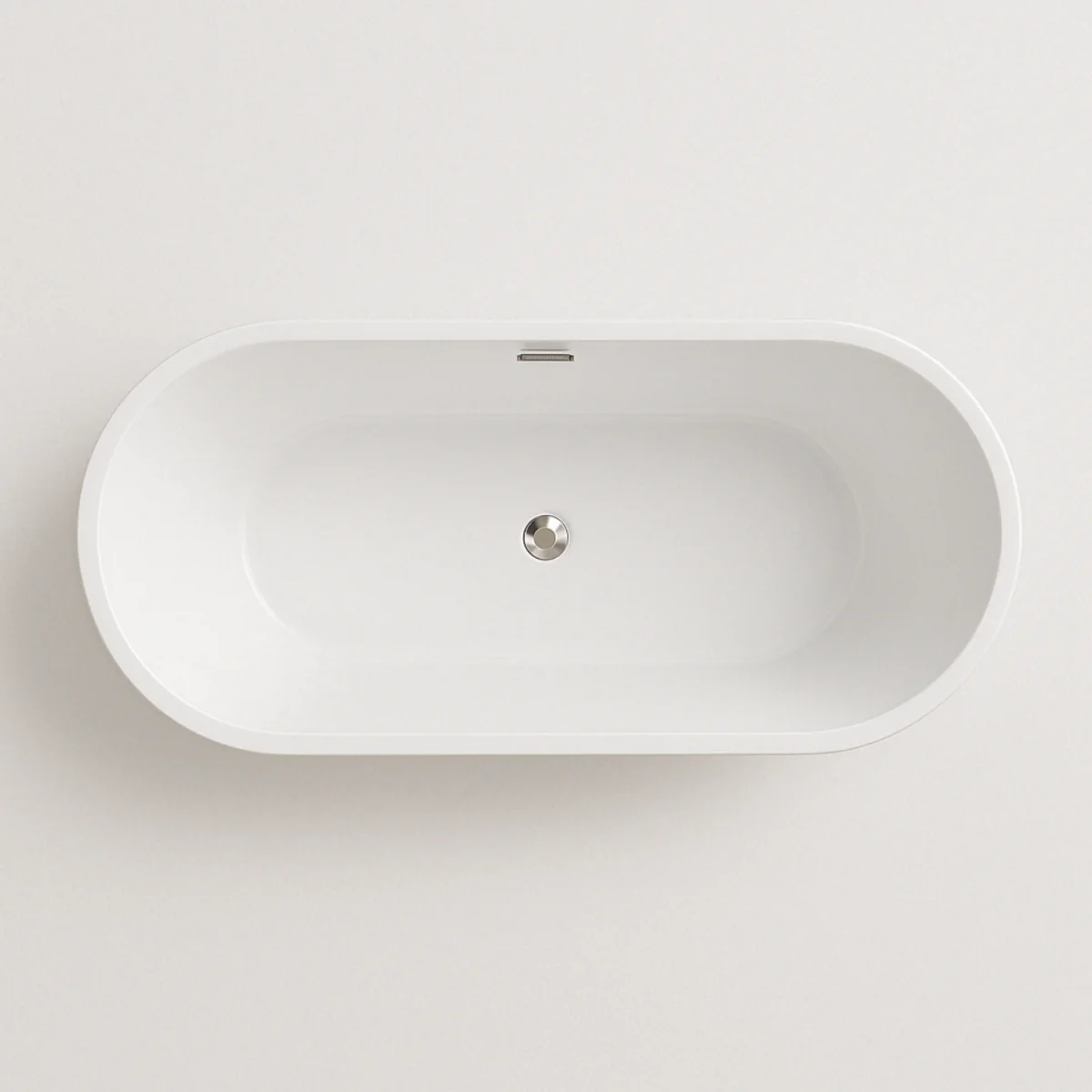 Cada Baie Freestanding Bella* BSM-203 Acril 170 x 80 x 58 cm Alb