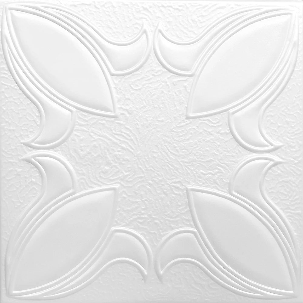 Tavan Fals Decorativ 0857 Alb 500 x 500 mm