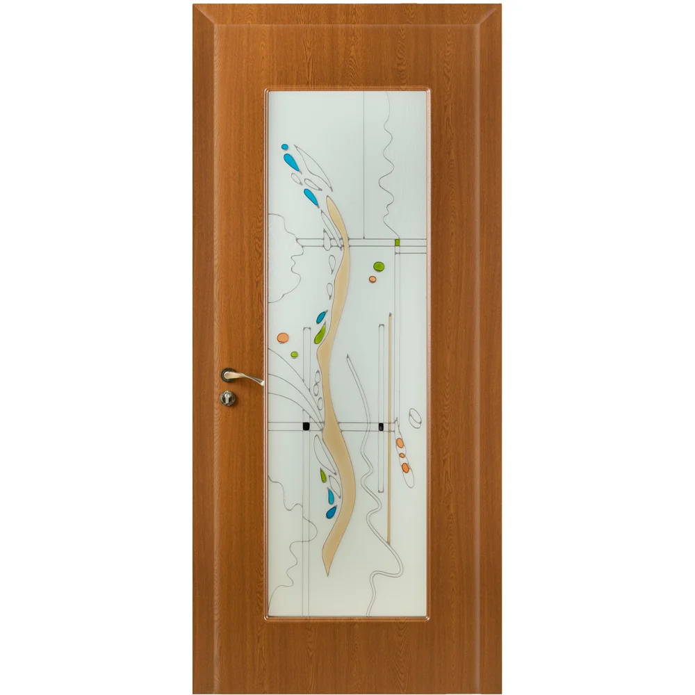 Usa De Interior Din Lemn Fashion Cu Geam FSH 111 2000/800 Stejar Inchis