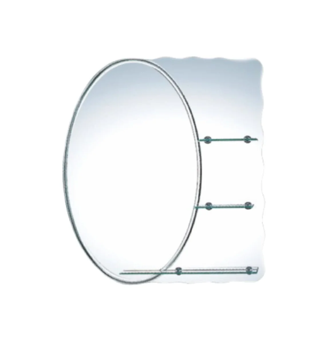 Oglinda Baie Cu Polite RO-068 60x80 Cm