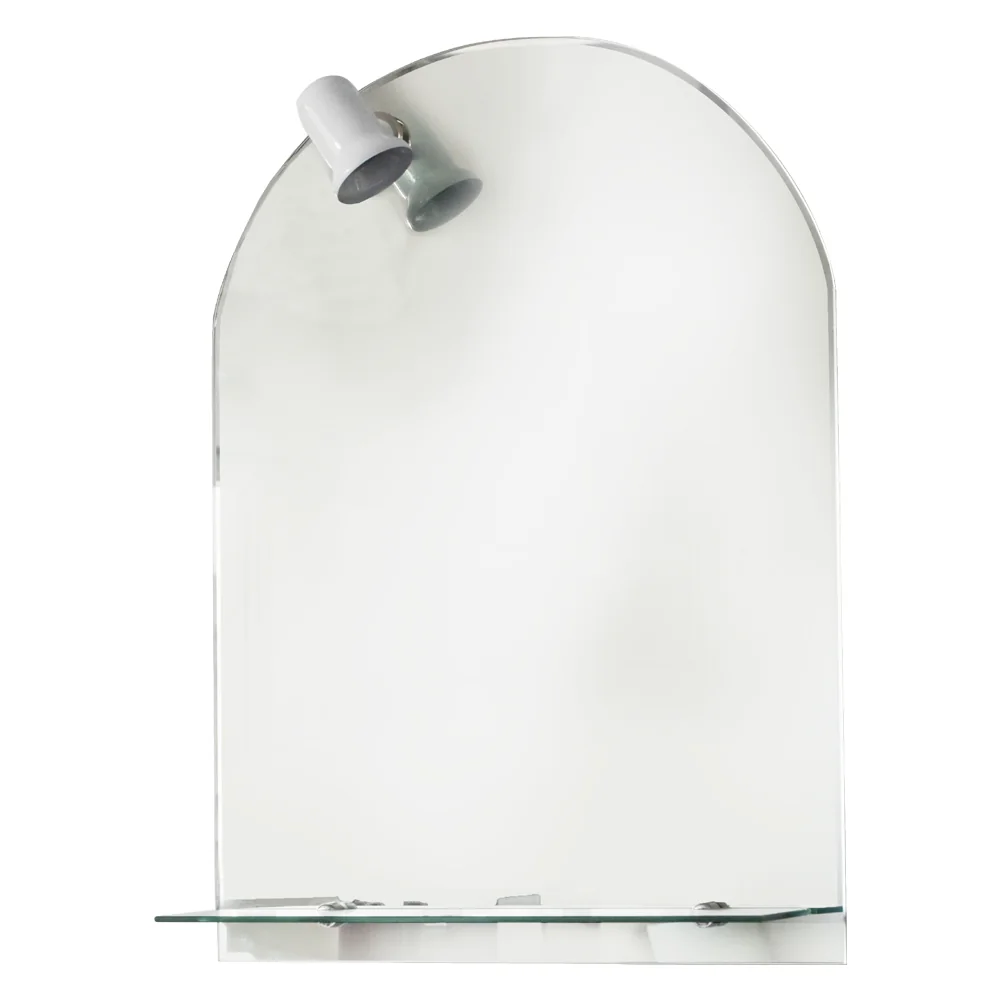 Oglinda Baie Cu Polita Si Spot RO-070 50x70 cm