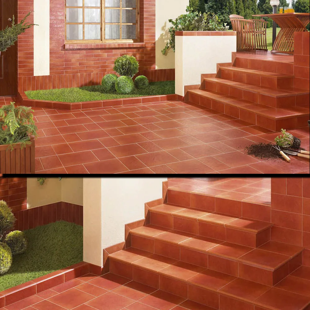 Klinker Placa De Elevatie Natural Rosa Portelanat 24.5 x 6.58