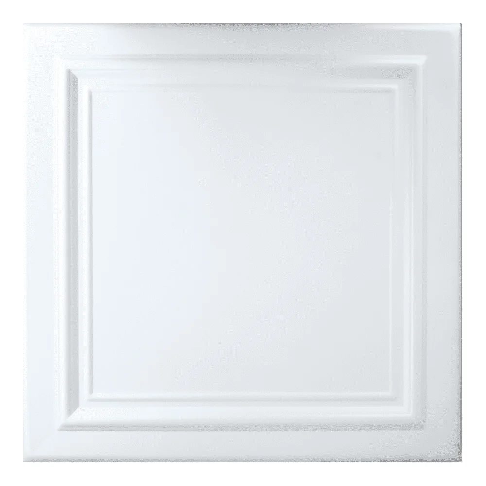 Tavan Fals Decorativ 08122 Alb 500 x 500 mm