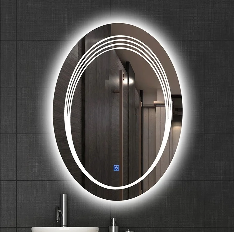 Oglinda Baie Cu LED Si Buton Touch L-1154 60x80 cm